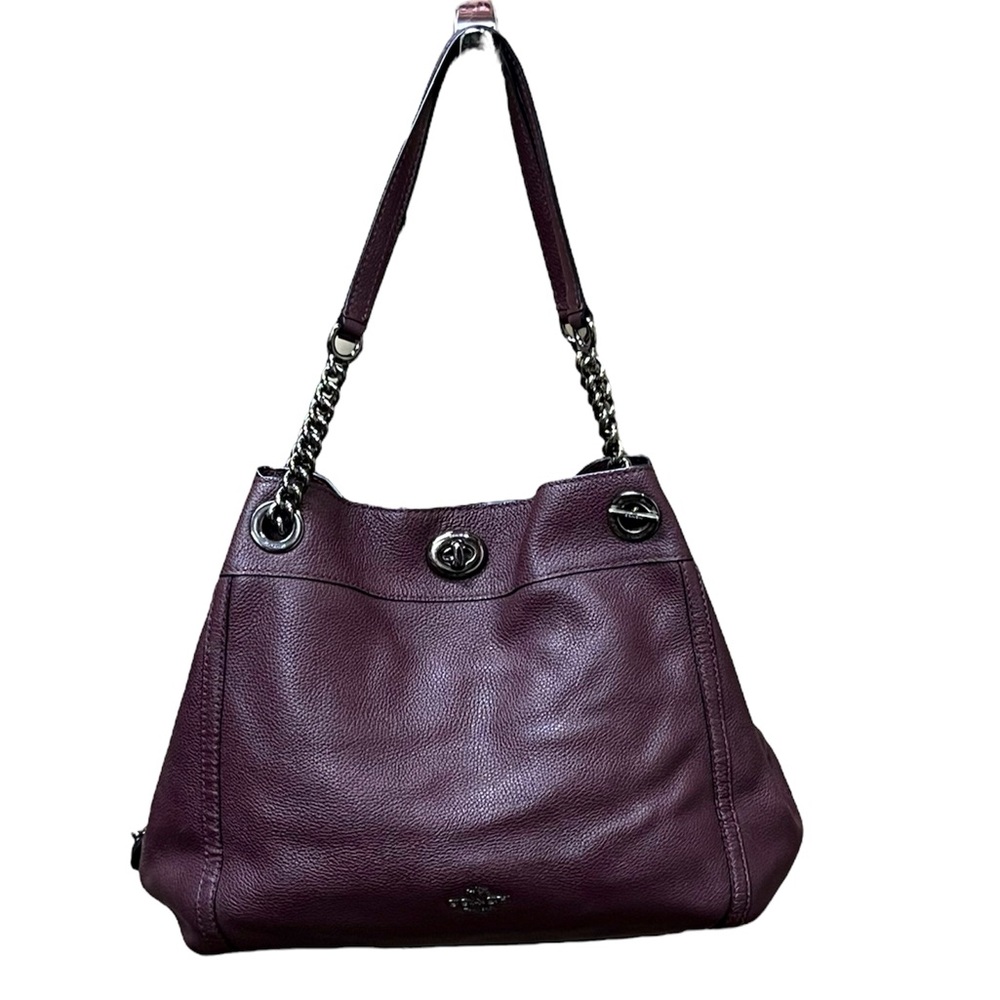 COACH EDIE TURNLOCK BAG